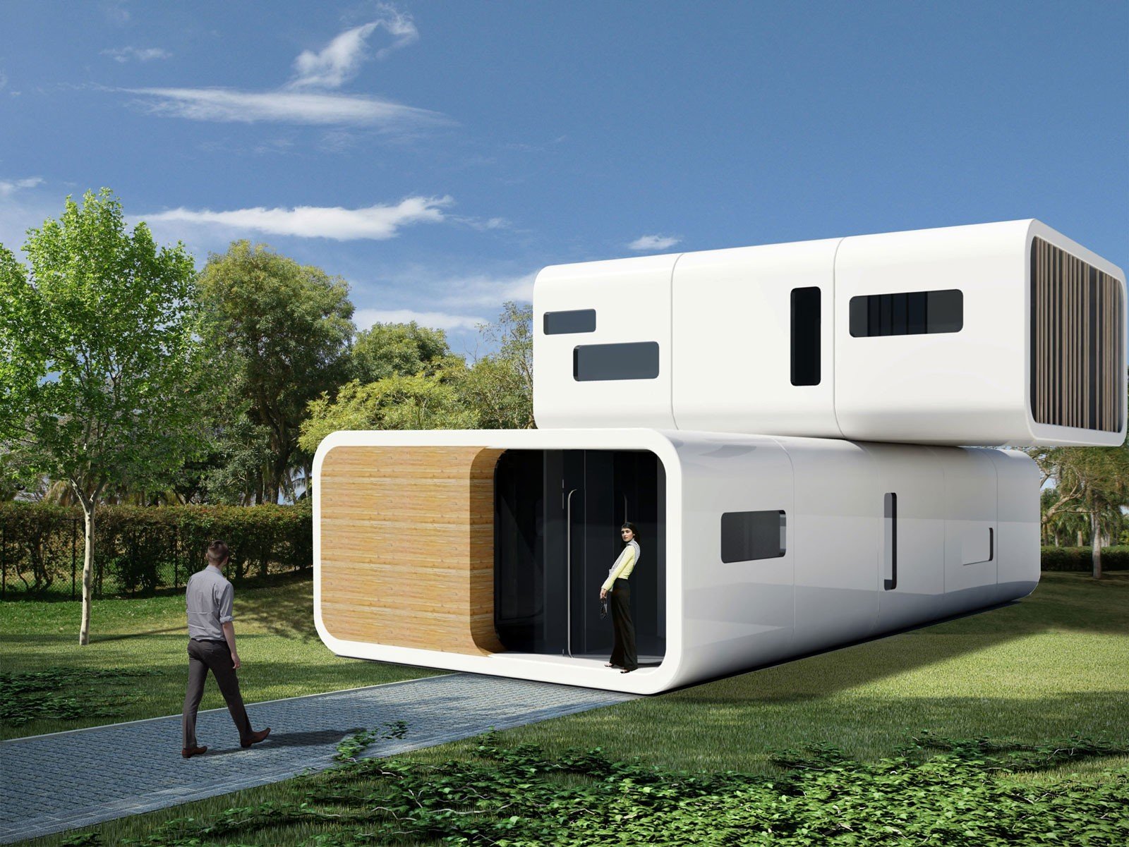 Pre Execution Building Phases of Design to Execution of a Modern Prefabricated Building – طرح ...